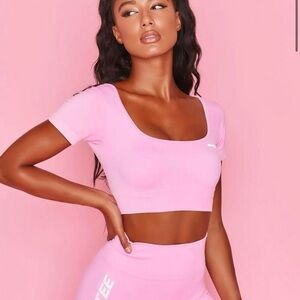 Oh Polly Pink Crop Top
